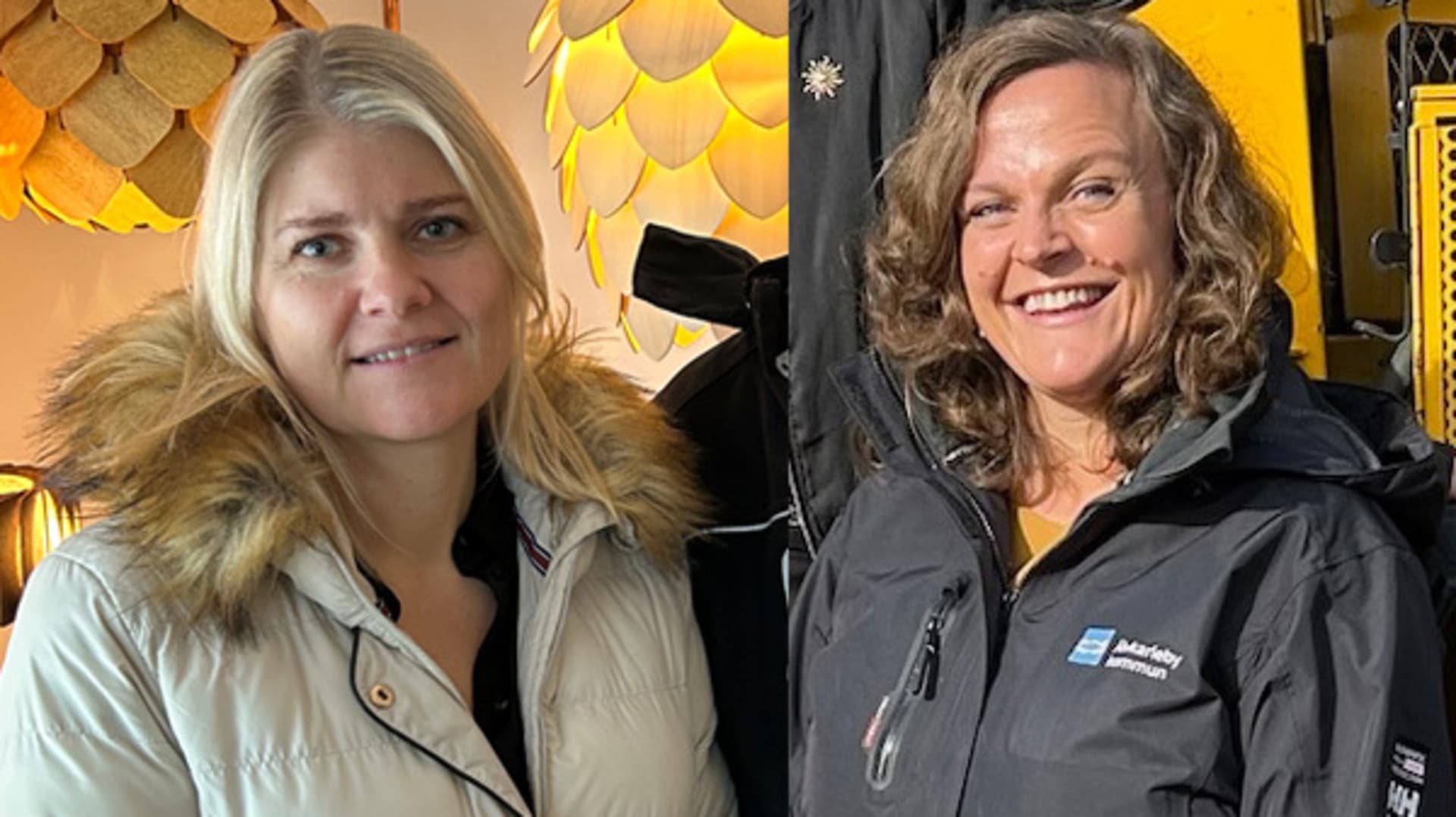 Katrin Jakobsson, KSO och Eva Cooper, Näringslivschef Älvkarleby kommun